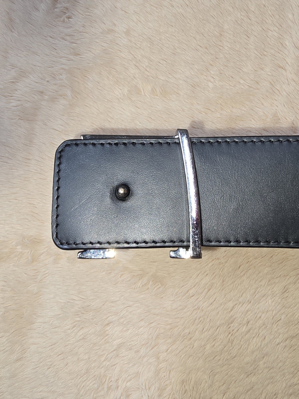 Louis Vuitton LV Shadow 40mm 90/36 Reversible Belt Black - Picture 6 of 14